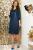 Платье "Девушка с обложки" (темно-синее) П4622