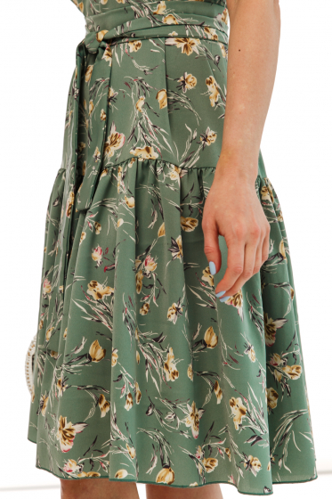 Платье "Ариэлла" (зеленый нефрит) П2213